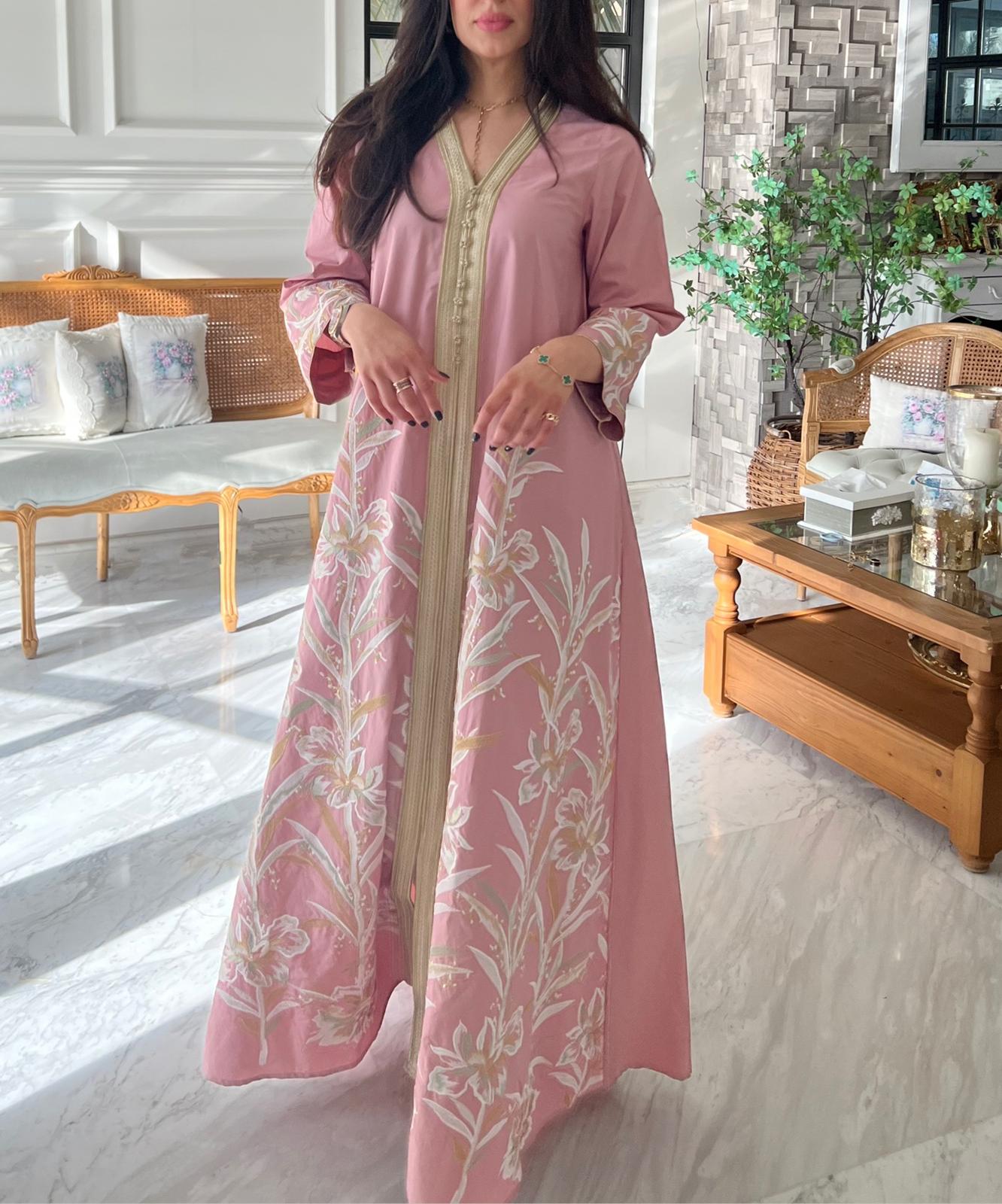 Outlets Hallhuber Basic 36 Rosa Rose Pink Kaftan Tunika Bluse Bollywood Ethno Hippie Neu